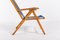 Mid-Century Italian Foldable Deck Chair from Fratelli Reguitti, 1960s, Image 12