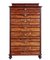 Tall Antique Chest of Drawers in Flame Mahogany, Image 6