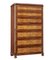 Tall Antique Chest of Drawers in Burr Walnut, Image 1