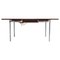 Rosewood AT-322 Dining Table by Hans J. Wegner for Andreas Tuck, Denmark, 1960s 1