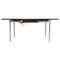 Rosewood AT-322 Dining Table by Hans J. Wegner for Andreas Tuck, Denmark, 1960s, Image 1