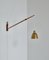 Scandinavian Modern Brass Pendant Wall Lamp by Louis Poulsen, 1960s, Image 4