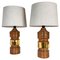 Large Mid-Century Brass Table Lamps by Bitossi for Bergboms, 1960s, Set of 2, Image 1