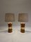 Large Mid-Century Brass Table Lamps by Bitossi for Bergboms, 1960s, Set of 2 10
