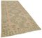 Vintage Turkish Beige Runner Rug 2