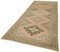 Tapis de Couloir Vintage Beige, Turquie 3