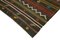 Tappeto Kilim vintage nero, Turchia, Immagine 4