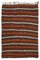 Vintage Turkish Brown Kilim Rug, Image 1