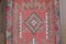 Vintage Turkish Handmade Pink Wool Runner Rug, Image 8