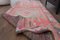 Vintage Turkish Handmade Pink Wool Runner Rug, Image 3