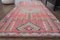 Vintage Turkish Handmade Pink Wool Runner Rug, Image 2