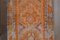 Vintage Turkish Handmade Orange Wool Oushak Rug 8