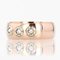 Bague Bracelet en Or Rose 18 Carats avec Diamants, France 3