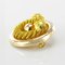 Broche Ronde en Or Jaune 18 Carats, 1900s 2