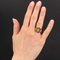 18 Karat French Mg Initials Yellow Gold Signet Ring, Image 2