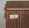 Vintage Mahogany Bevan Funnell Flamed Open Library Bookcase, Image 11