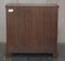 Vintage Mahogany Bevan Funnell Flamed Open Library Bookcase, Image 10