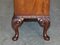 Vintage Flamed Mahogany & Satinwood Sideboard Display Cabinet, 1940s, Image 10