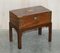 Antique Mahogany Military Campaign Writing Slope Desk & Later Stand 2