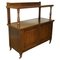 Victorian Brown Mahogany Two Tier Whatnot Cupboard on Castors, Image 1
