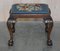 Hand Carved Claw & Ball Foot Stool from Thomas Clarkson & Son LTD, 1940s 2