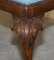 Hand Carved Claw & Ball Foot Stool from Thomas Clarkson & Son LTD, 1940s 6