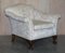 Antikes viktorianisches Chinoiserie Sofa & Sessel mit Klauenfüßen & Kugelfüßen, 3er Set 10