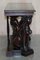 Egyptian Revival Heavily Carved Console Table with Twin Sphinx Pillars 17