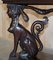 Egyptian Revival Heavily Carved Console Table with Twin Sphinx Pillars, Image 6