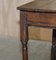 Antique 18th Century George II Oak Side End Table, 1740s, Image 8