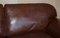 Large Heritage Brown Leather Mortimer Sofa from Laura Ashley, Image 6