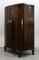 Ladies Wardrobe with Shelves & Bow Front Cabriole Legs from Waring & Gillow 3