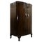 Ladies Wardrobe with Shelves & Bow Front Cabriole Legs from Waring & Gillow 1