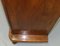 Brown Mahogany Bookcase Two Doors & Adjustable Shelves on Cabriole Legs 7