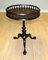 Georgian Mahogany Spindle Gallery Occasional/Side Table on Claw Feet 3
