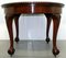 Mahogany Extending Dining Table One Leaf Cabriole Legs with Claw & Ball Feet 6