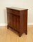 Vintage Mahogany Open Library Bookcase Cabinet 8