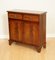 Vintage Mahogany Open Library Bookcase Cabinet 3