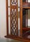 Victorian Sheraton Revival Mahogany & Satinwood Revolving Book Side End Table 8