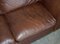 Large Heritage Brown Leather Mortimer Sofa from Laura Ashley, Image 12