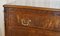 Antique Flamed Mahogany Serpentine Fronted Claw & Ball Feet Chest of Drawers 10