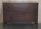 Antique Flamed Mahogany Serpentine Fronted Claw & Ball Feet Chest of Drawers 16