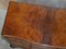 Antique Flamed Mahogany Serpentine Fronted Claw & Ball Feet Chest of Drawers, Image 12