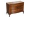 Antique Flamed Mahogany Serpentine Fronted Claw & Ball Feet Chest of Drawers, Image 1