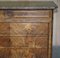 Antique Walnut & Marble Topped Chest of Drawers, 1860s 7