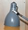 Vintage Industrial Gun Metal Grey & Chrome Anglepoise Articulated Table Lamp 10