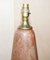 Lámpara de mesa francesa victoriana antigua de latón dorado, Imagen 7