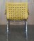 Vintage Italian Leather Woven Net Dining Chairs & Table by Giancarlo Vegni for Fasem, Set of 5 18
