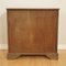 Vintage Yew Wood Open Library Bookcase Cabinet 10