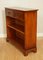 Vintage Yew Wood Open Library Bookcase Cabinet 9